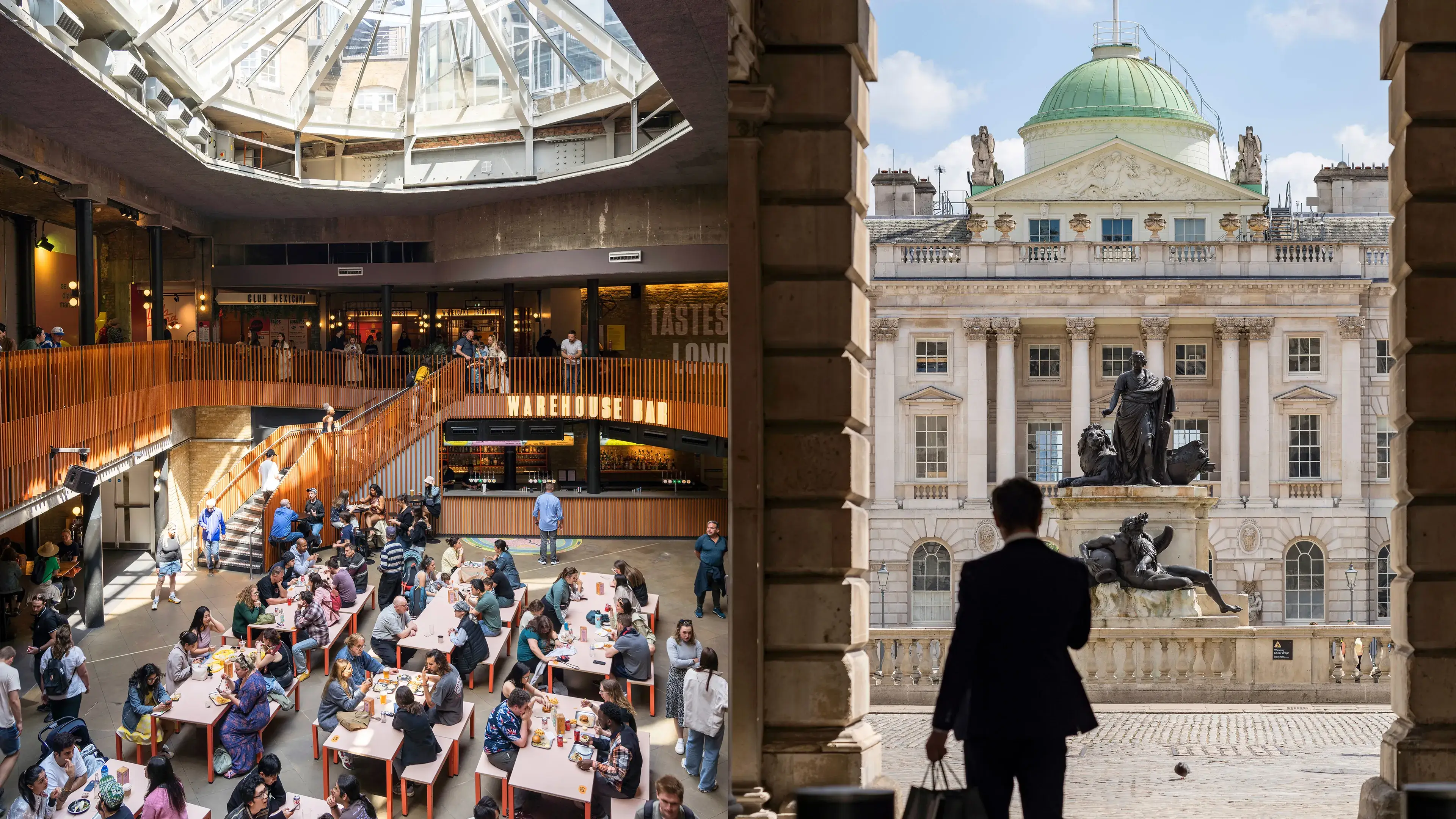 Seven Dials Market and Somerset House